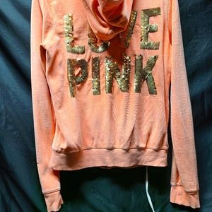 PINK by Victoria's secret velour hoodie